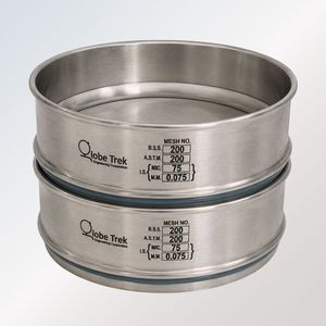 ตะแกรงทดสอบลวดสานสแตนเลส ASTM E11 ISO 3310 ขนาด 200 เมช แบบทอธรรมดา สำหรับกรองในห้องปฏิบัติการ - Product Image 1