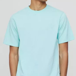 Camiseta de Hombre con Logotipo Impreso Digitalmente, 100% Algodón, Lavado Desgastado por el Sol, Estilo Urbano, Corte Holgado, 200g, Estilo Hip Hop - Product Image 5