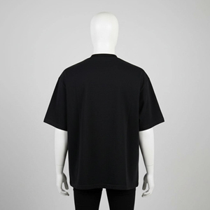 เสื้อยืดผู้ชายสไตล์ลำลองพรีเมียมผ้าฝ้ายปักลายขาดๆ แนวสตรีทฮิปฮอปวินเทจ แขนสั้น สำหรับฤดูร้อน - Product Image 2