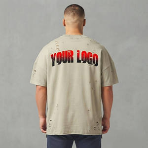 Camiseta de Algodón para Hombre, Colores Personalizados, Estilo Deportivo, Camiseta Lisa para Impresión - Product Image 2