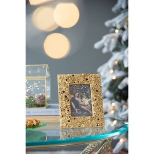 กรอบรูป9.5สีทองสไตล์วินเทจขนาด7.5x1พร้อมการออกแบบดอกไม้หรูหรากรอบรูปที่สวยงาม - Product Image 5