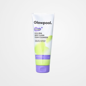 โฟมล้างหน้า GLOWPOOL Glowful Cica BHA Deep Clean Foam Cleanser ผลิตภัณฑ์ทำความสะอาดผิวหน้าจากเกาหลี ผลิตในประเทศเกาหลี ด้วยสารสกัดจากใบบัวบก - Product Image 6