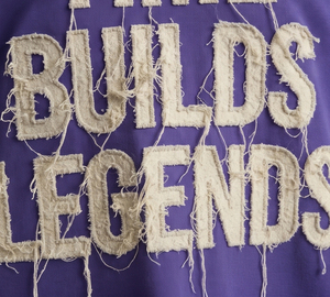Custom Distressed Embroidery T-<b>shirts</b> Vintage Distressed Embroidery T-<b>Shirts</b> Ladies 100% Cotton 260Gsm Heavyweight T <b>Shirt</b> Women - Product Image 5
