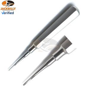 JACKBILLY Élévateur dentaire droit à pointe luxatrice pour racines 2mm 3mm 4mm, pour extraction dentaire et implantation, Instruments 3 pièces - Product Image 4