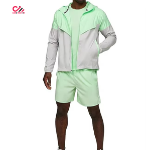 Wholesale High Quality <b>Women</b> <b>Windbreaker</b> 2 Piece Set Shorts Set Outdoor Sportswear Nylon <b>Windbreaker</b> Windproof Shorts Set - Product Image 5