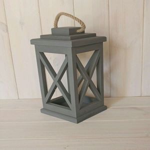Farol de Madera Artístico que Ofrece una Iluminación Encantadora para Hogares Mediante una Artesanía Refinada y una Presencia Cálida - Product Image 2