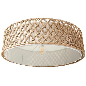 Lámpara Colgante de Moda en Tendencia, Tejida con Cuerda de Papel Ecológica, Estilo Tambor, para Decoración de Techo en Hogar, Hotel, Resort, Comedor - Product Image 4