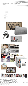 LE SSERAFIM - 5TH MINI ALBUM [HOT] (versión en caja metálica) - Product Image 3