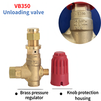 VB350 Pompe Haute Pression Déchargement Valve Bouton Régulation de Pression Valve Laveuse Compatible AR/Comet/INTER/5650psi/10.5gpm