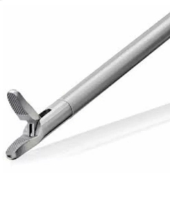 Curved <b>Laparoscopic</b> Needle Holder Left or Right Surgical <b>Instrument</b> for Minimally Invasive Abdominal Surgery - Product Image 4