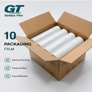 LLDPE Transparent Stretch Film 200m 50cm Moisture Proof Easy-to-Use Protective Soft Packaging <b>Pallets</b> for Many Products Casting - Product Image 4