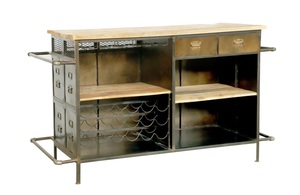 Barra de Bar Rústica de Estilo Industrial - Product Image 4