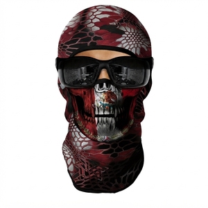Mascarilla con Estampado de Calavera y Diseño de la Bandera de México, Cortavientos, de Secado Rápido, para Deportes al Aire Libre, de Poliéster, Talla Única, Unisex - Product Image 6