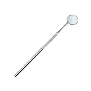 Miroirs de poche pliables double face éclairés en plastique rose doré, finition argentée, pour cils, marque privée, vente en gros - Product Image 1