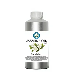 100% Natural 5 KG Jasmine <b>Essential</b> <b>Oil</b> Jasminum Grandiflorum Aromatherapy <b>Oil</b> - For Personal Care Products Formulations - India - Product Image 1
