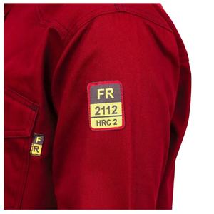 Camisas Resistentes al Fuego de Talla Estadounidense, Uniformes de Seguridad de Campo Resistentes a Arco Eléctrico, Alta Visibilidad, Certificación CE, Algodón, MOQ Bajo, Ropa de Trabajo Profesional - Product Image 5