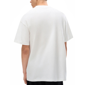 Wholesale High Quality 100% Cotton Knitted Oversized Compress <b>T</b>-Shirt Men Custom Short Sleeve Eco-Friendly Breathable - Product Image 5