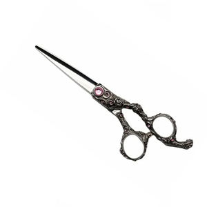 Ciseaux de coiffure 6'' en acier inoxydable JP, ensemble de ciseaux de barbier professionnels pour la coupe de cheveux, avec sac inclus - Product Image 5