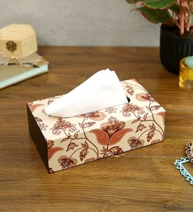 Enamel Printed MDF Tissue Box Holder for Living Room & Office - Product Image 5