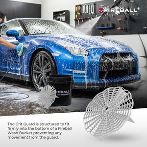 Fireball Bucket Grit Guard: Trampa de suciedad para un lavado más seguro. Elimina la suciedad de los utensilios de lavado de microfibra. Ayuda a reducir el daño superficial. - Product Image 4