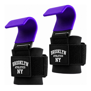 Sangles de soutien pour poignets Brooklyn Athletics avec protection de la paume, fermeture réglable à boucle auto-agrippante pour la musculation et l'entraînement en force - Product Image 3