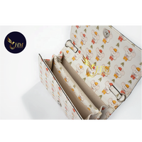 Tas Selempang Wanita Hien MMinh High Fashion Bahan Kulit PU Anti Maling Tahan Air Semua Musim, Tas Mini untuk Acara Malam, Grosir
