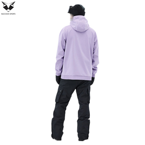 Vêtements d'hiver de qualité supérieure, nouvelle arrivée, meilleur fournisseur, service OEM, couleur unie lavande, confortable, fermeture éclair, imperméable, thermique pour hommes - Product Image 5
