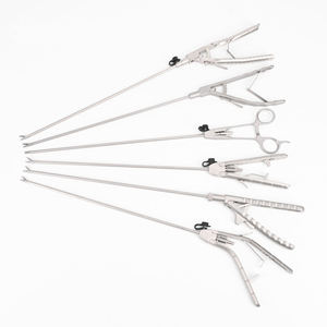 <b>Laparoscopic</b> <b>Instruments</b> Needle Holder Forceps for Training, Laparoscopy Simulation Practice Teaching Tools Needle Driver - Product Image 1