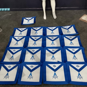 REGALIA MASÓNICA: Delantal de Oficial de la Casa Azul y Calor-Jewel-HSE - Product Image 3