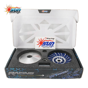 Kit de poulie d'entraînement CVT en acier SUN RACING CK125-CVT005 pour CLICK 125, fabrication taïwanaise, amélioration des performances - Product Image 3