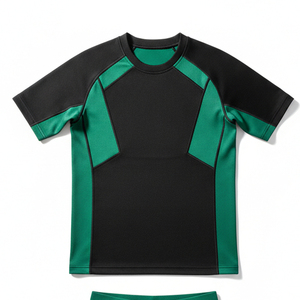 Ensemble de sous-vêtements thermiques élastiques de compression en gros, séchage rapide, évacuation de l'humidité, vêtements de sport ajustés pour hommes - Product Image 4