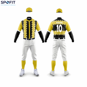 Premium Quality <b>Baseball</b> Uniform <b>Set</b> New Design Custom Team Wear Breathable Quick dry <b>Baseball</b> Uniform - Product Image 1