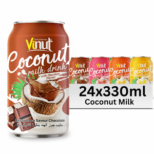 Boisson au lait de coco aromatisée variété de marque privée OEM/ODM VINUT Vietnam échantillon gratuit - Product Image 1