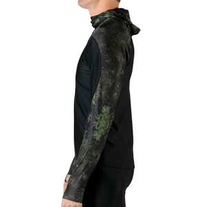 รับผลิตเสื้อแรชการ์ดแขนยาวแบบกำหนดเอง ไซส์พลัส  รับสั่งทำเสื้อแรชการ์ดแบบซับลิเมชั่นสำหรับผู้ชาย เสื้อแรชการ์ดแบบซับลิเมชั่น - Product Image 4