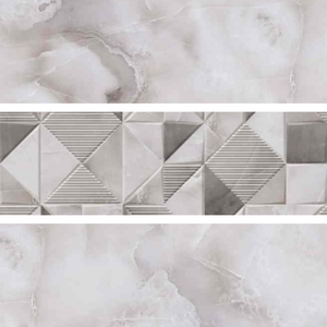 Carrelage mural en céramique blanc brillant minimaliste moderne 300x600, idéal pour la décoration de bureaux d'entreprise haut de gamme et de bâtiments commerciaux - Product Image 2