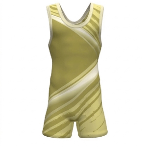 Custom High-Quality Sublimated Wrestling <b>Singlet</b> - Product Image 1