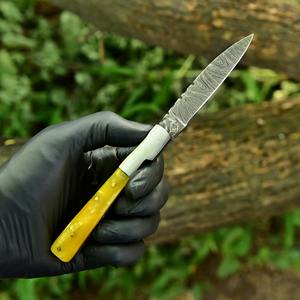 มีดพับแบบสั่งทำพิเศษ ใบมีดปลายโค้งเพื่อการควบคุมที่แม่นยำและการใช้งานภาคสนาม - Product Image 5