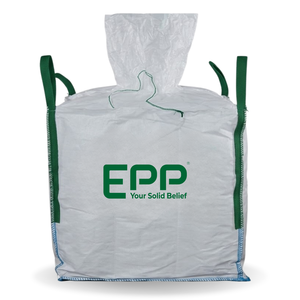 Precio directo de fábrica: Bolsa FIBC de polipropileno transpirable de apertura total con esquina cruzada y bucle para arena y construcción, capacidad de 2 toneladas - Product Image 1