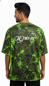 Camiseta Casual de Moda Urbana para Hombre, Corte Regular, Sublimada, de Poliéster/Algodón, Ecológica - Product Image 2