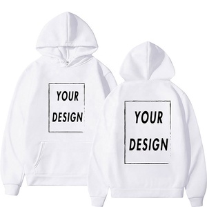 Custom Your Own Logo Men Heavyweight <b>Fleece</b> <b>Hoodie</b> Wholesale High Quality Unisex Printed Plain Streetwear Pullover <b>Hoodies</b> - Product Image 1