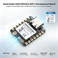 Placa de Desarrollo Seeed Studio XIAO ESP32C6 WiFi 6, Zigbee, Thread, Matter, RISC V, 4MB Flash, Tipo C, Módulo IoT de Bajo Consumo