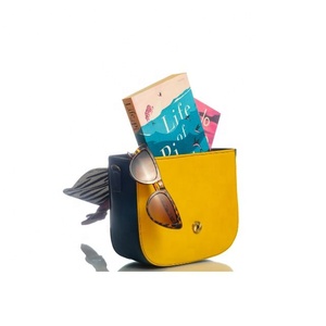 LW-Bolso de mano de piel auténtica para mujer y niña, bolsa de mano hecha a mano, multicolor, a la moda, 100% - Product Image 4