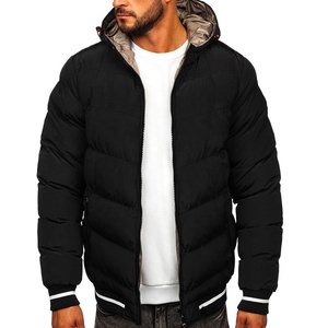 Custom Wholesale Winter Puffer New Design Custom Bright Color <b>Mens</b> Down <b>Jacket</b> High Quality <b>White</b> Duck Zipper Closure Regular - Product Image 3