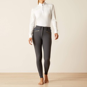 High Quality 4-way Stretch Horse Riding Breeches <b>Leggings</b> Tights <b>Equestrian</b> Wear Pants on Technical Fabric with Soft Feel - Product Image 2