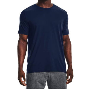 Camisetas de Hombre Blancas Lisas de Algodón 100% Poliéster con Logotipo Personalizado OEM para Campaña Electoral, Hechas en Pakistán - Product Image 1