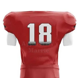 Tissu 100 % polyester, uniforme américain, léger et respirant, idéal pour les mouvements rapides et les matchs intenses. - Product Image 4