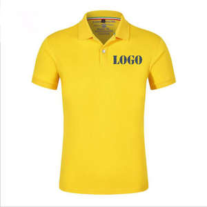 เสื้อโปโลผ้าฝ้ายแท้ 100% แขนสั้น คอปกพับได้ สำหรับฤดูร้อน  แบบเรียบ  สามารถสกรีนโลโก้ตามแบบที่ต้องการ สำหรับผู้ชาย - Product Image 4