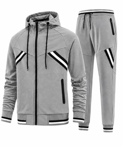 Bulk Wholesale Top Design Unisex Spring Breathable Comfortable Gym Letter Fitted Football <b>Tracksuit</b> Sets - Product Image 6