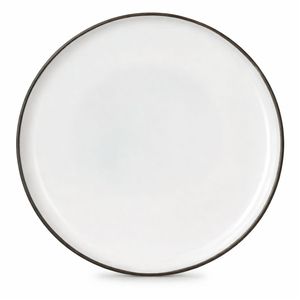 Round Enamelware Charger Plate Durable Metal Underplate For Hotel Restaurant Tableware Elegant Enamel <b>Table</b> Decoration Plate - Product Image 2
