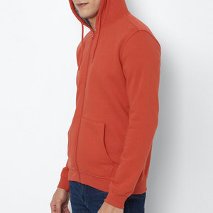 Best Selling New Boxy Heavyweight Mens Zipped Hoodie Custom 100% Cotton Embroidery Hoodies for Man - Product Image 4
